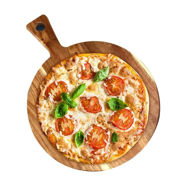 12" Cutting Board Wooden Pizza
