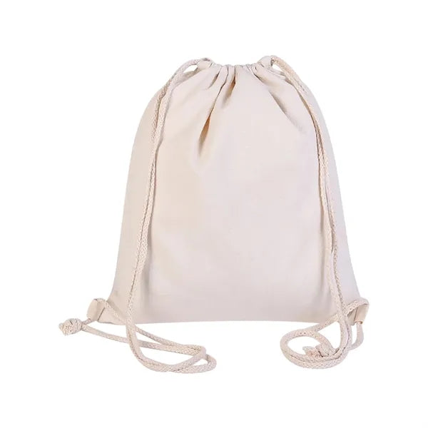 Durable Cotton Drawstring Tote Bags