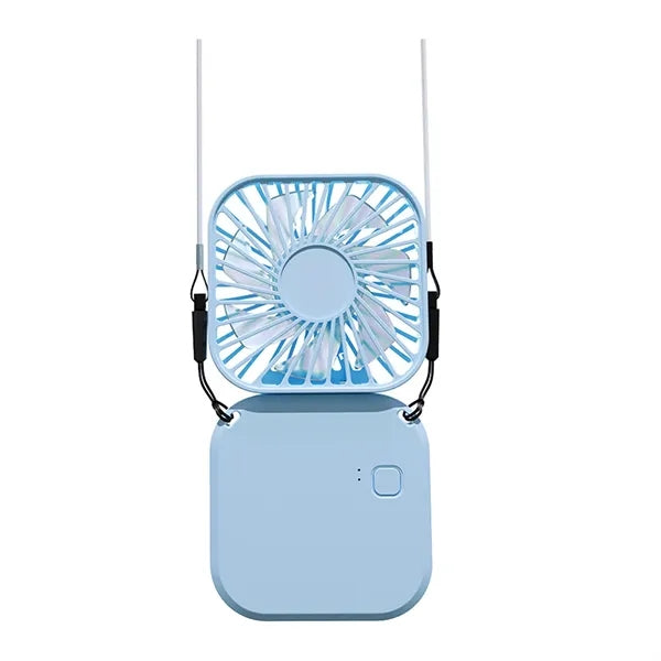 Foldable Rechargeable USB Mini Necklace Fan