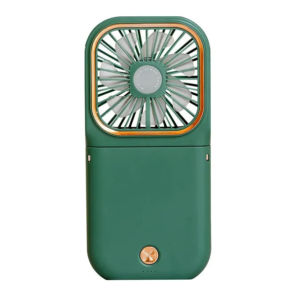 Portable Fan, Power Bank & Phone Holder