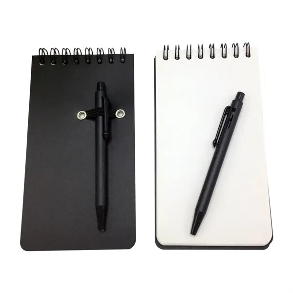 Mini PP Cover Spiral Note & Pen Set