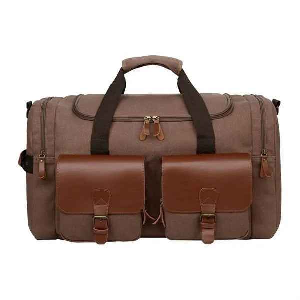 Deluxe Travel Duffel With Shoe Storage