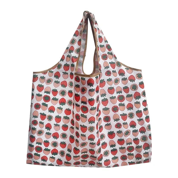 Reuseable Foldable Shopper Tote Bag