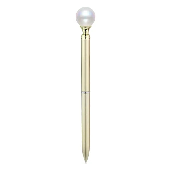 Big Pearl Metal Ballpoint Pen