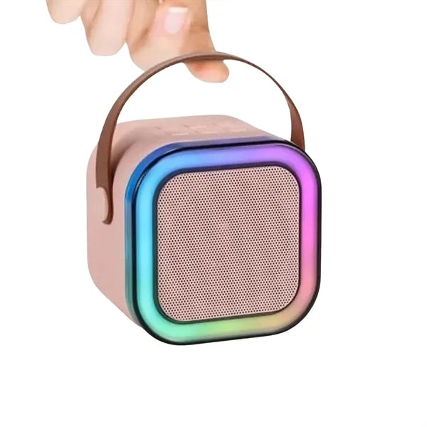Bluetooth Speaker Microphone Outdoor Wireless K Song Dual