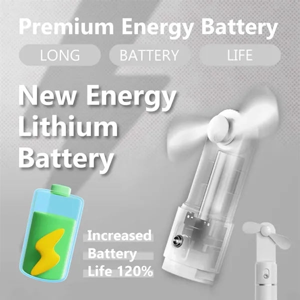 USB Rechargeable Handheld Pocket Fan