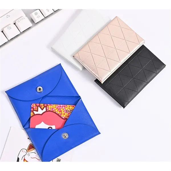 Embossed Bifold Card Holder
