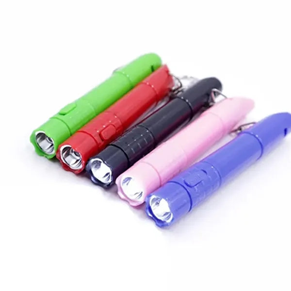 LED Light Whistle Ballpoint Pen