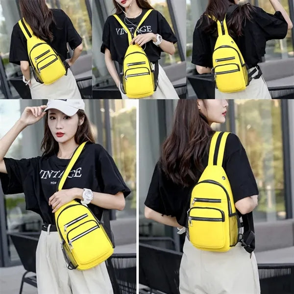 Small Backpack For Women Sling Crossbody Chest Bag