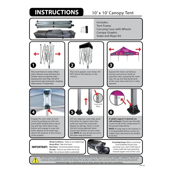 Tent Package A