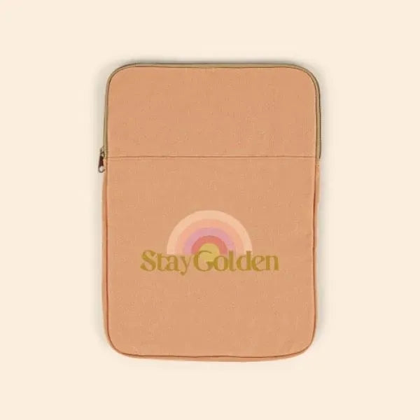 PORTRAIT LAPTOP SLEEVE-4CP PIGMENT-DYED CANVAS-SMALL