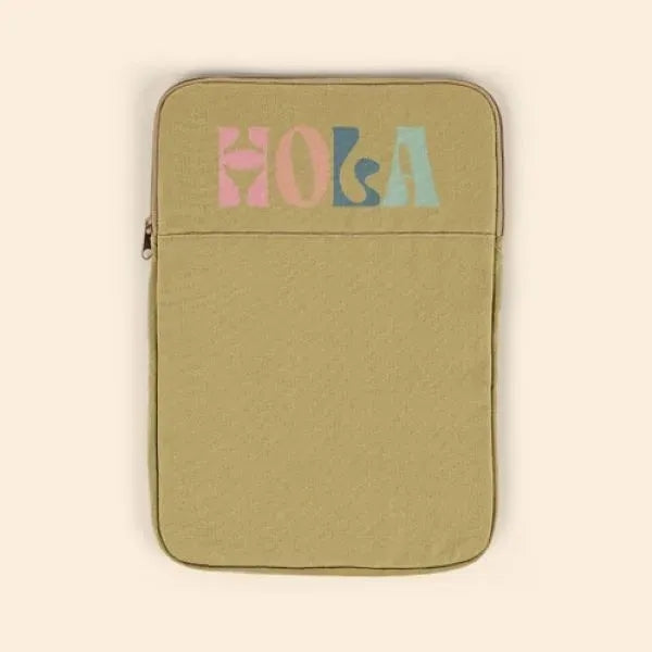 PORTRAIT LAPTOP SLEEVE-4CP PIGMENT-DYED CANVAS-LARGE