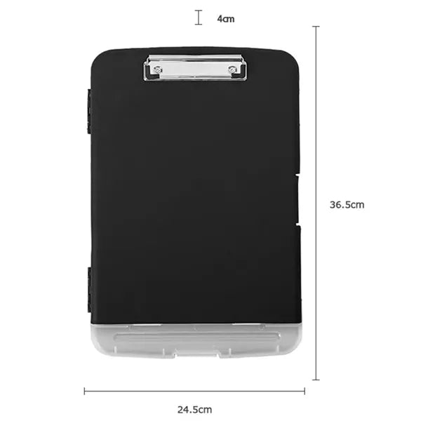 Multifunctional File Case Clipboard with Pen Slot Hanging Ho