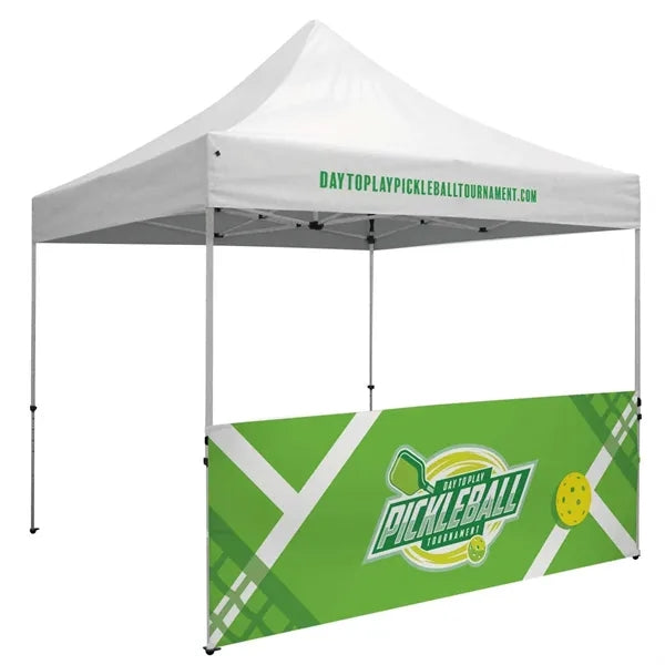 10' Standard Tent Half Wall Kit UV-Printed Single-Sided