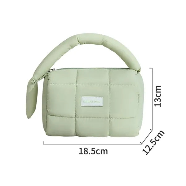 Nylon Puffer Handbag