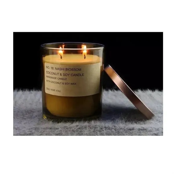 MOQ 10 pcs Aromatic Soy Wax Candle