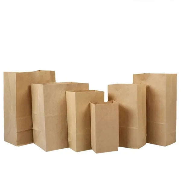 Environmentally Friendly Fallen Leaves Kraft Paper Bag