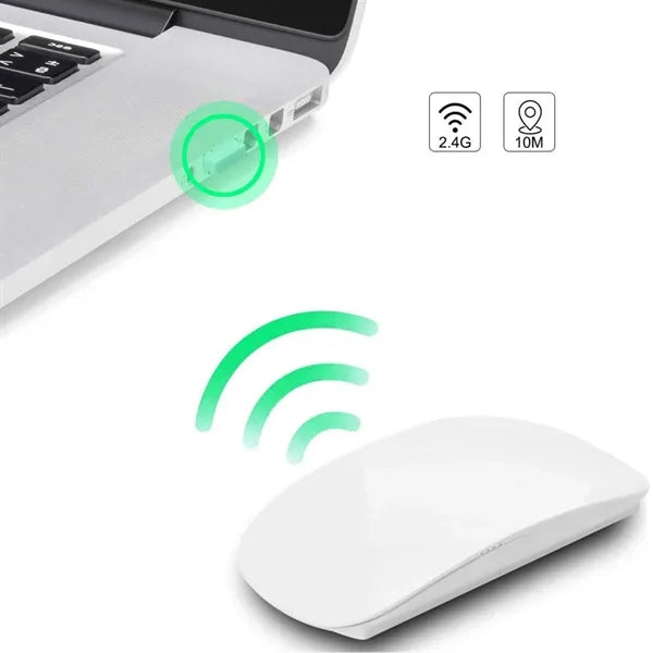 Compatible silent wireless ultra-thin computer mouse