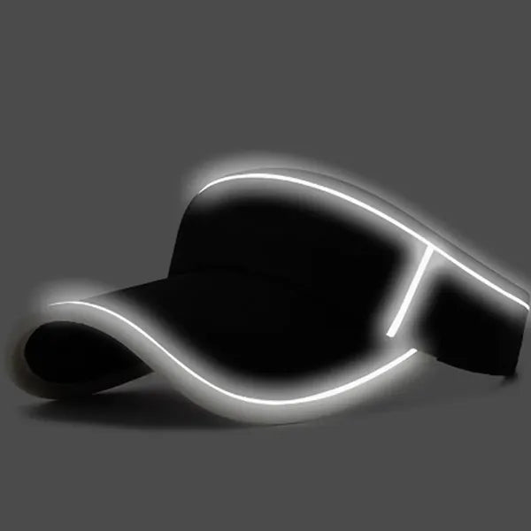 Lightweight & Breathable Reflective Sports Visor Cap