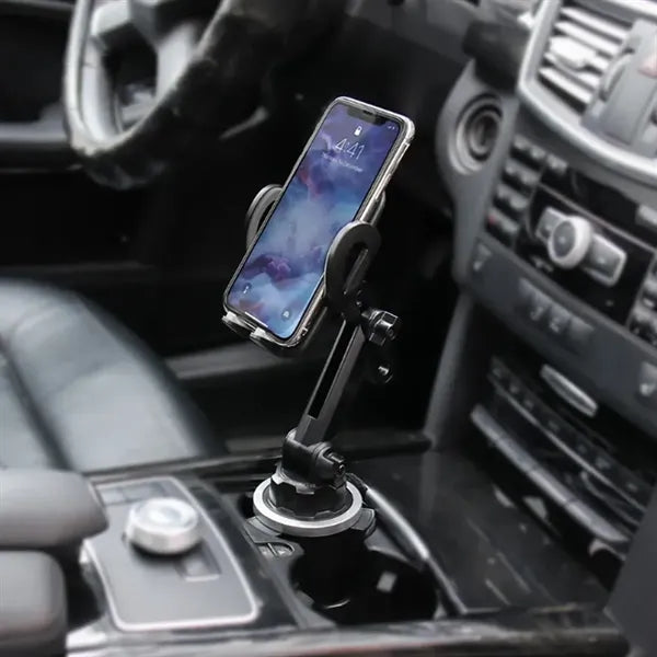 Rotation Adjustable Cup Holder Car Phone Mount