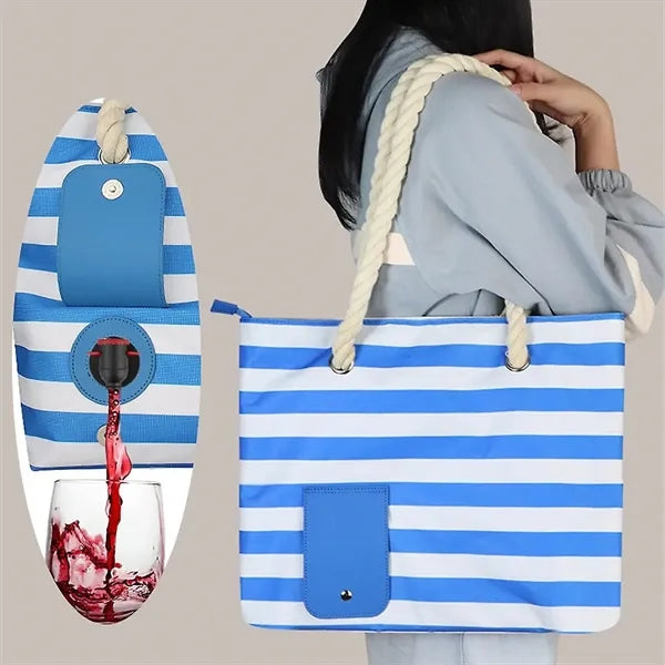 Wine Cooler Bag Beach Tote