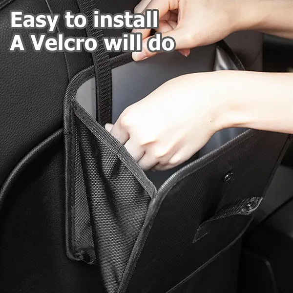 Collasible Car Garbage Bin Seat Kitchen Trash Can