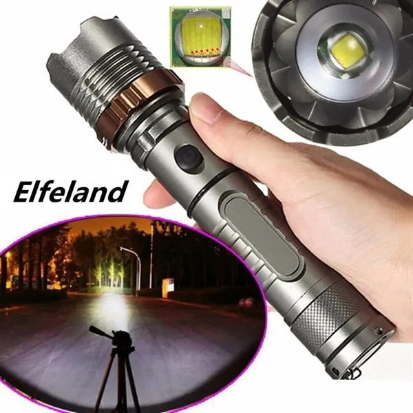 Aluminul Alloy LED Zoomable Tactical Flashlight