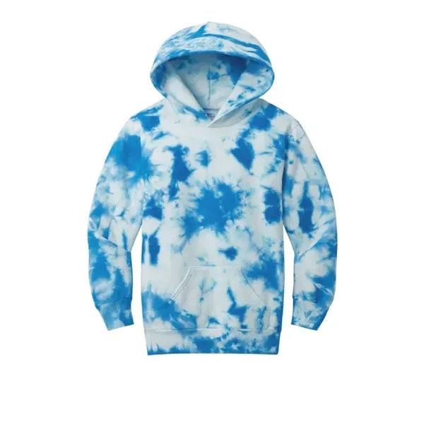Port & Company Youth Crystal Tie-Dye Pullover Hoodie