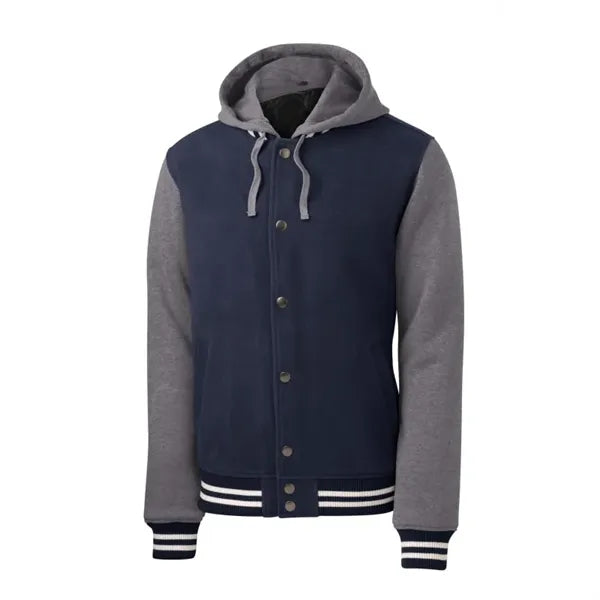 Sport-Tek Insulated Letterman Jacket.