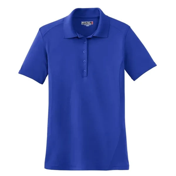 Sport-Tek Women's Dry Zone Raglan Accent Polo.