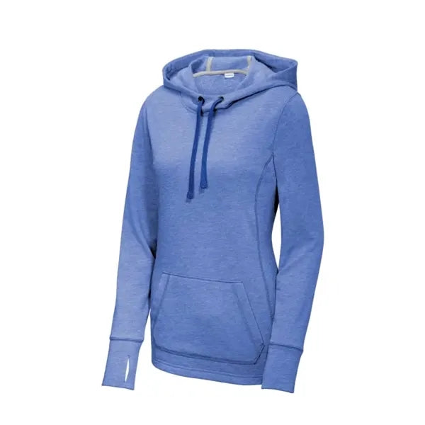 Sport-Tek Women's PosiCharge Tri-Blend Wicking Fleece Hoo...