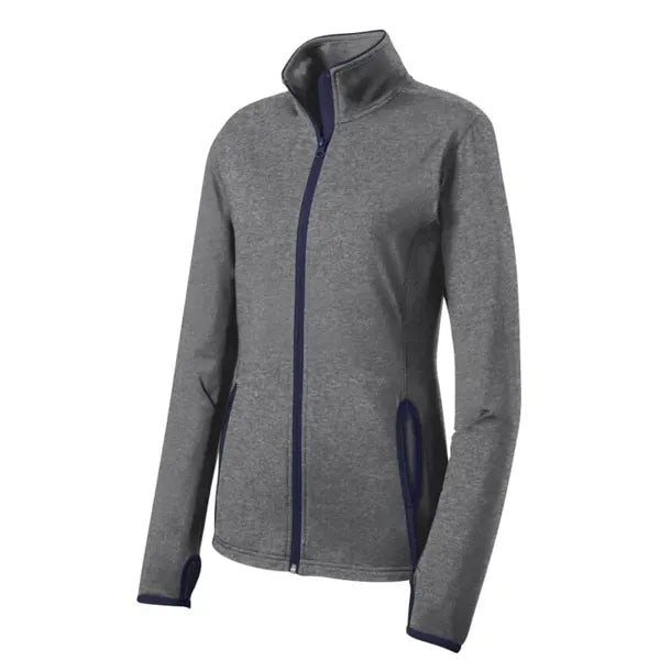 Sport-Tek Women's Sport-Wick Stretch Contrast Full-Zip Ja...