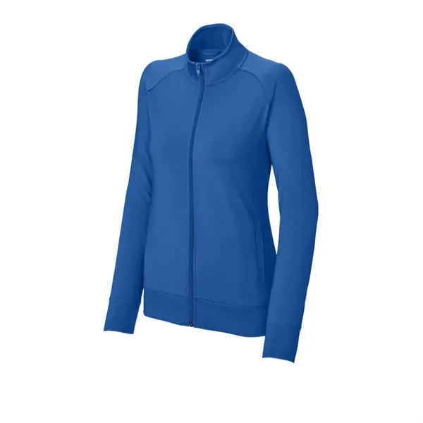 Sport-Tek Women's Sport-Wick Stretch Full-Zip Cadet Jacket