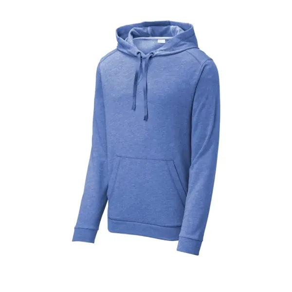 Sport-Tek PosiCharge Tri-Blend Wicking Fleece Hooded Pull...