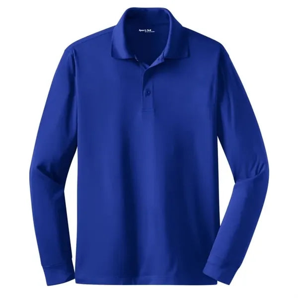 Sport-Tek Long Sleeve Micropique Sport-Wick Polo.