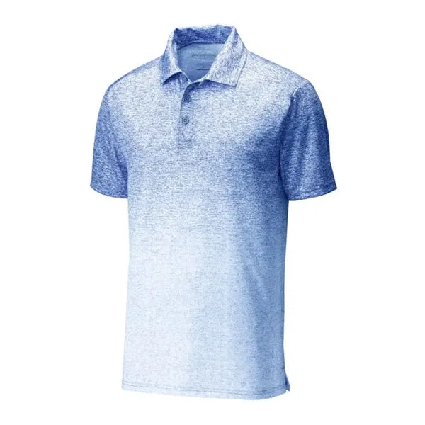 Sport-Tek Ombre Heather Polo.