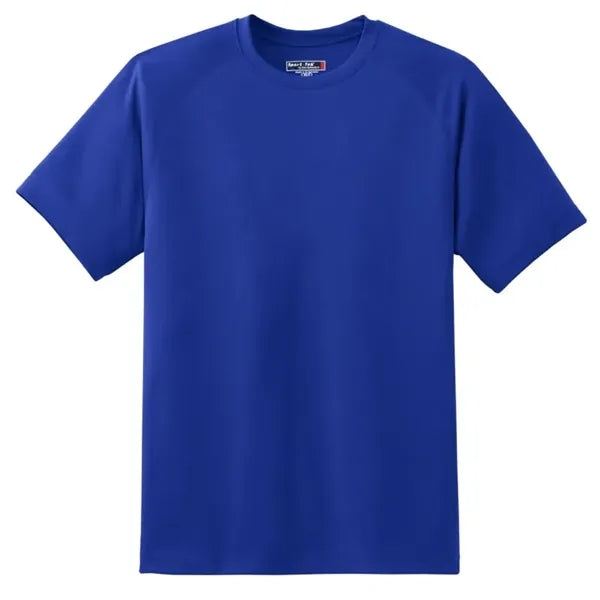 Sport-Tek Dry Zone Short Sleeve Raglan T-Shirt.