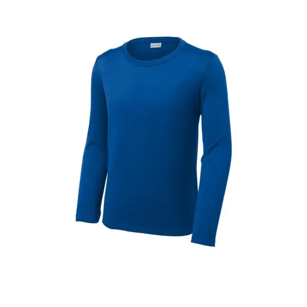 Sport-Tek Youth Posi-UV Pro Long Sleeve Tee.