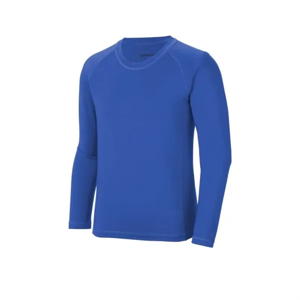 Sport-Tek Youth Long Sleeve Rashguard Tee.