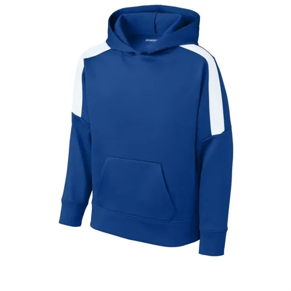 Sport-Tek Youth Sport-Wick Fleece United Pullover Hoodie