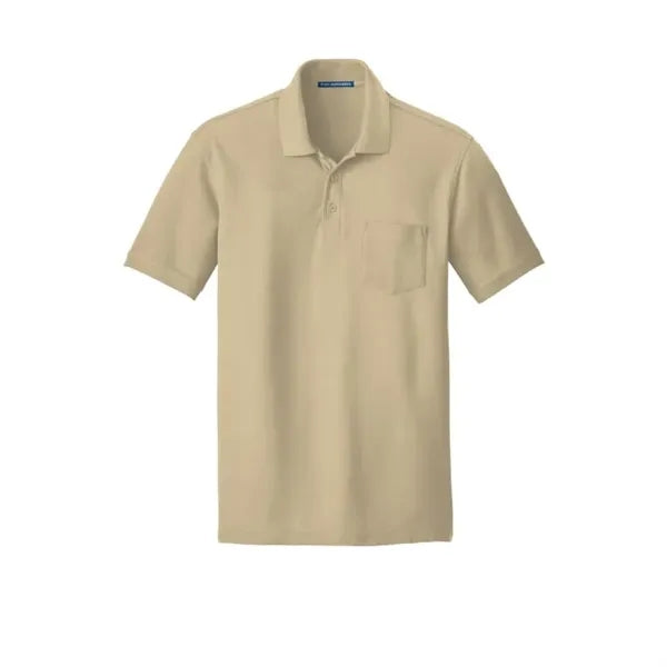 Port Authority Core Classic Pique Pocket Polo.