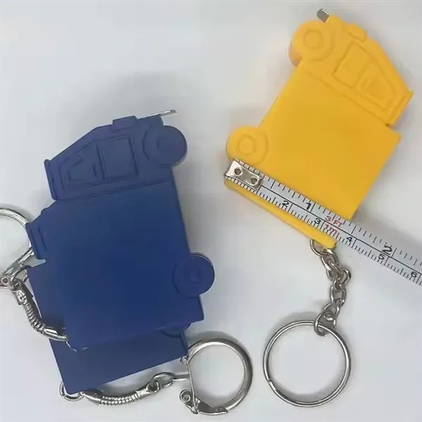 Truck Shape Tape Measure Keychain