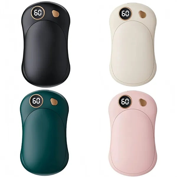 Double-sided detachable magnetic hand warmer power bank
