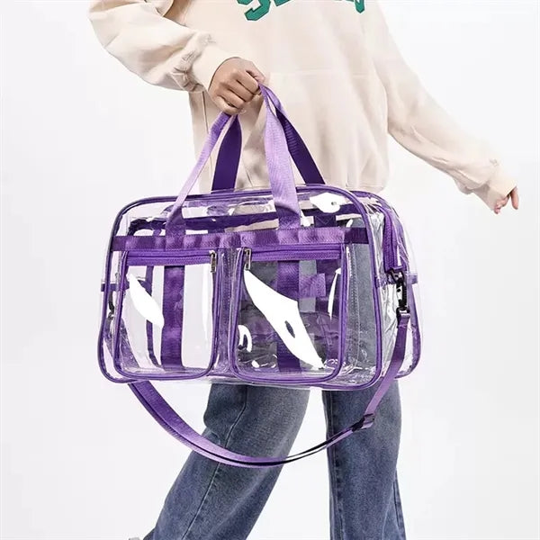 Transparent PVC Duffel Bag
