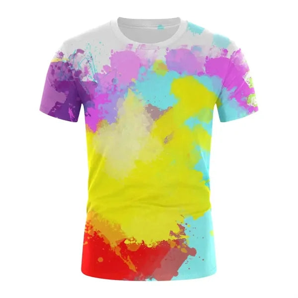 Sublimation Full Color Short Sleeve Tee Shirt