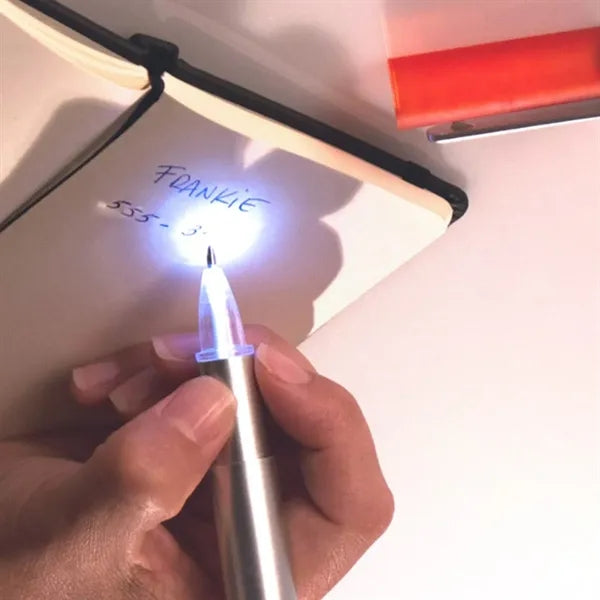 LED Flashlight Pen with Lanyard
