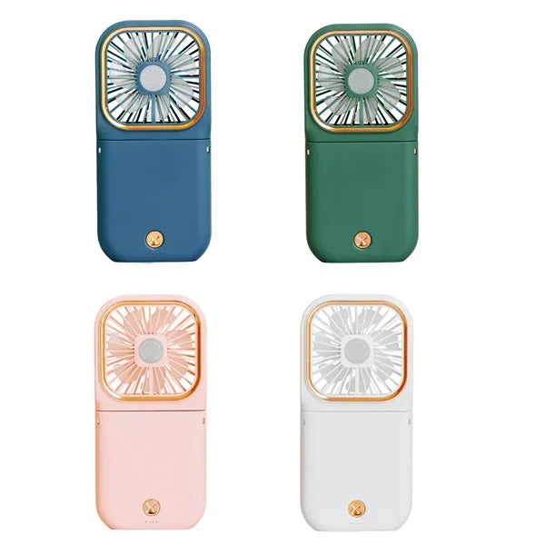 Rechargeable Handheld Power Bank Fan