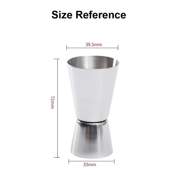 Double sided Stainless Steel Jigger