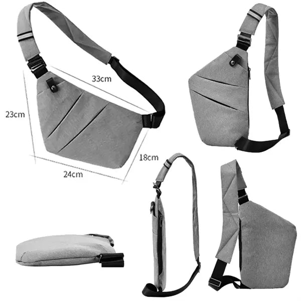Anti-theft Slim Sling Bag