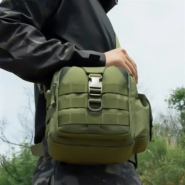 Tactical Sling Bag with Multi-Pocket Storage